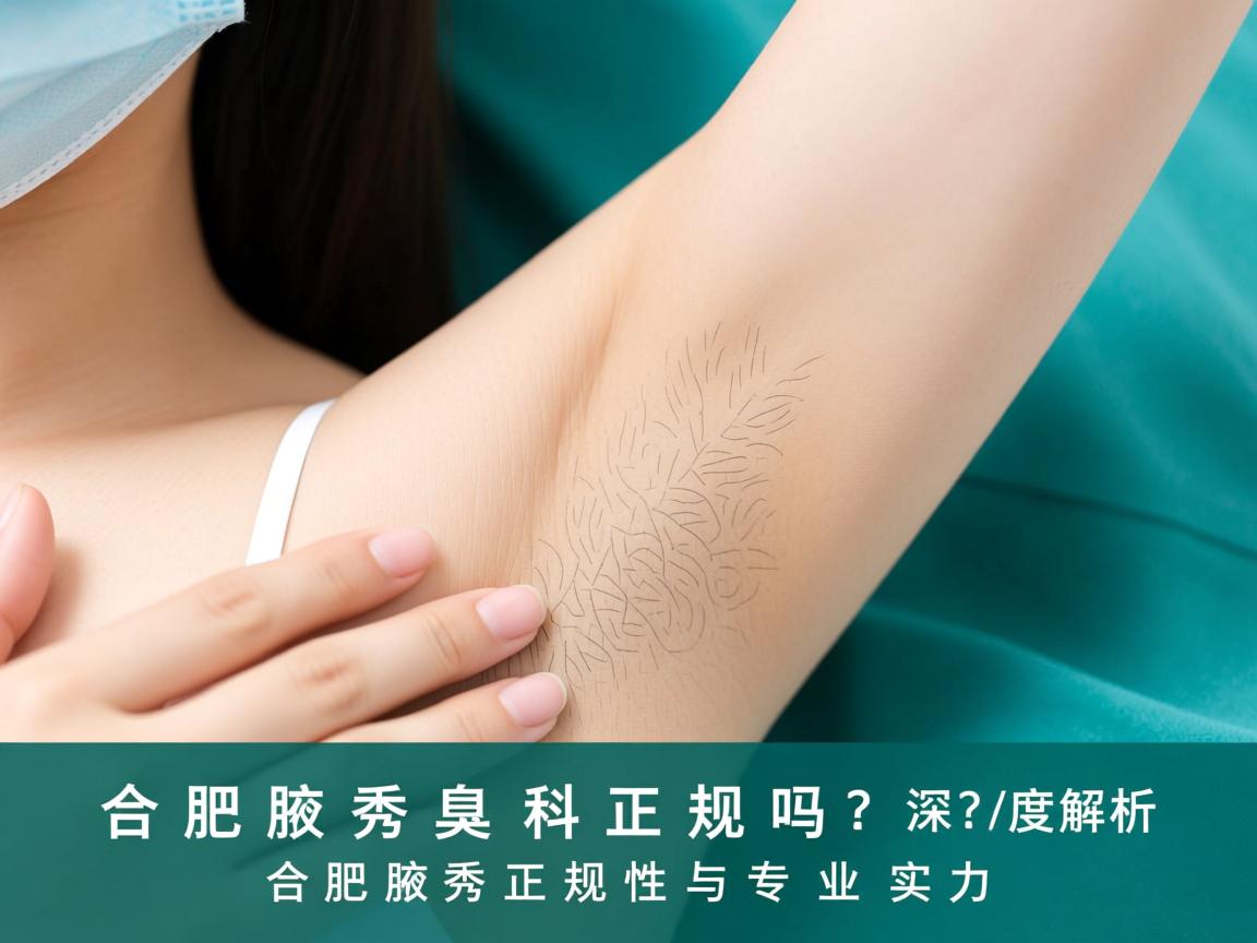 合肥腋秀腋臭专科正规吗?深度解析合肥腋秀正规性与专业实力 合肥腋秀腋臭专科正规吗?深度解析合肥腋秀正规性与专业实力