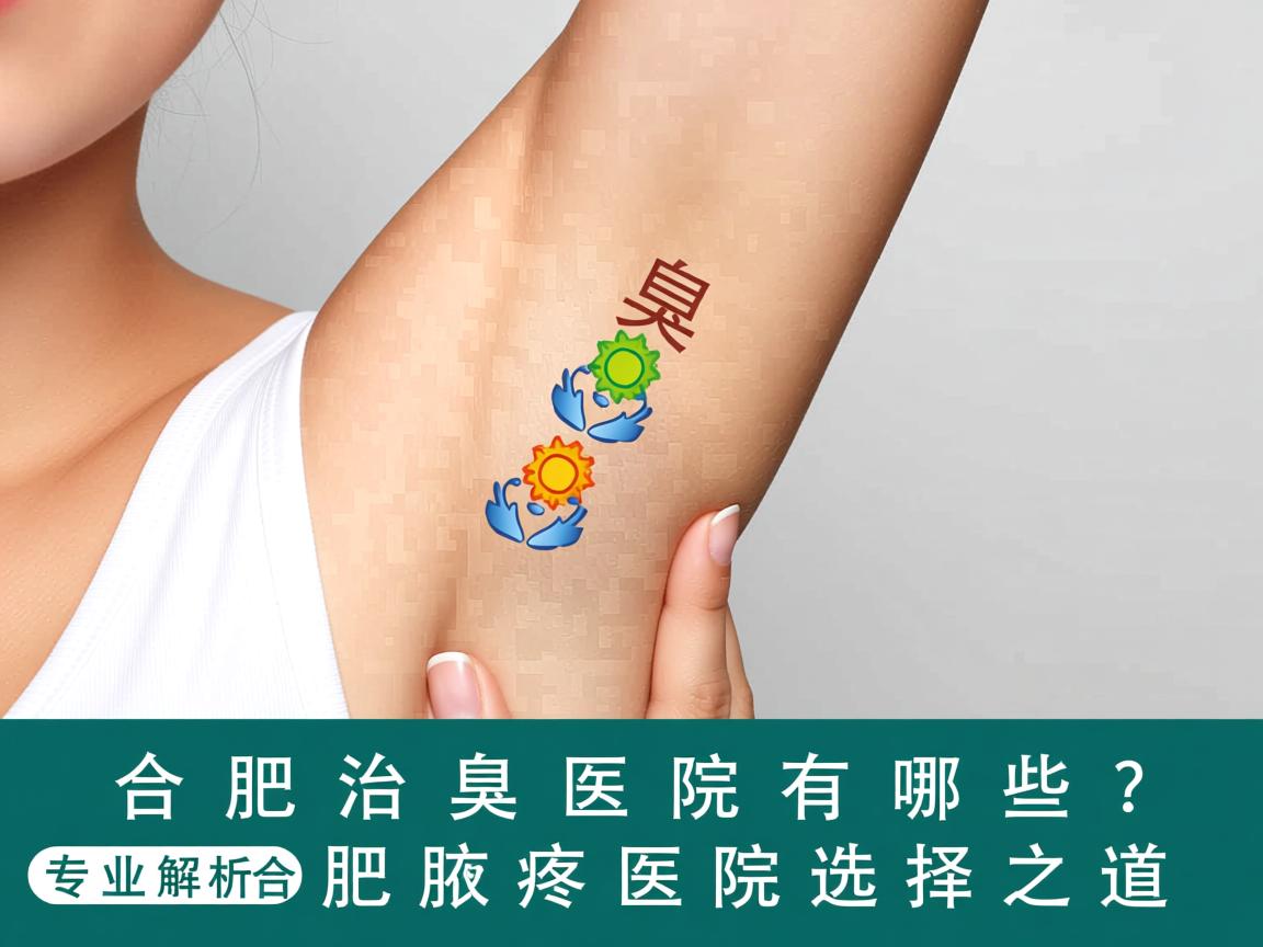 合肥治腋臭医院有哪些？专业解析合肥腋臭医院选择之道