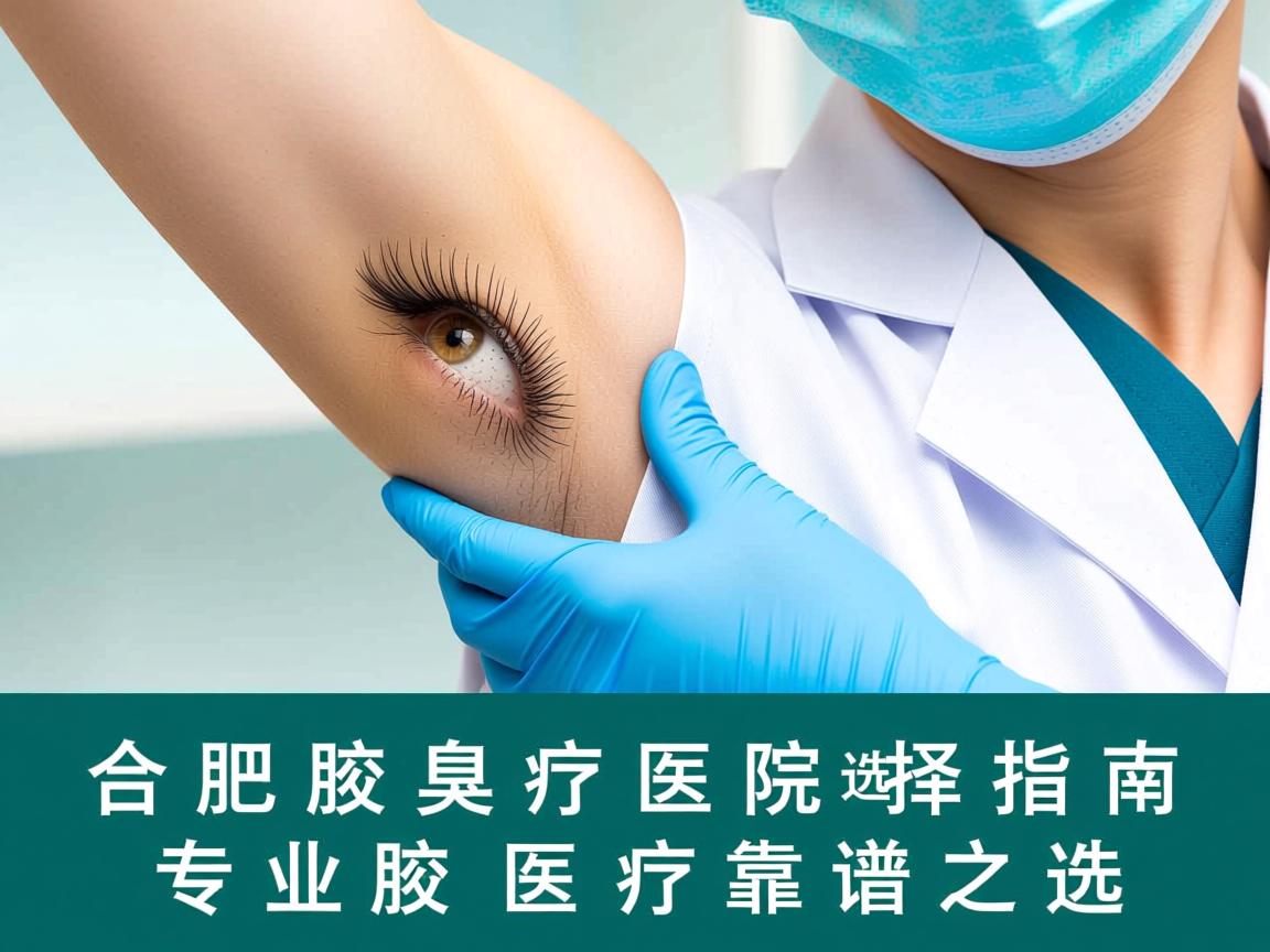合肥腋臭治疗医院选择指南，专业腋臭医疗的靠谱之选
