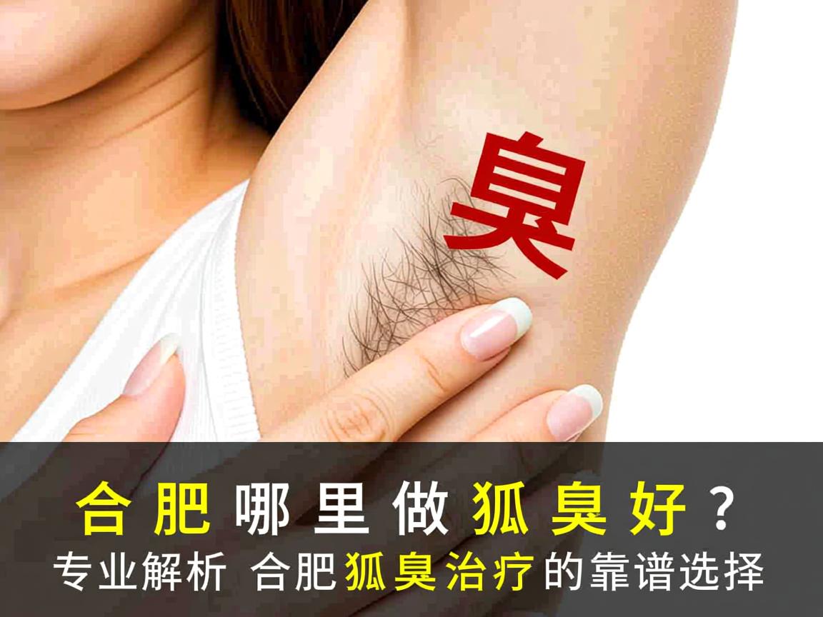 合肥哪里做狐臭好？专业解析合肥狐臭治疗的靠谱选择
