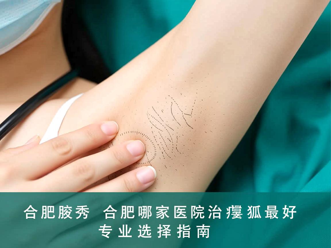 合肥腋秀解析，合肥哪家医院治疗狐臭最好，专业选择指南