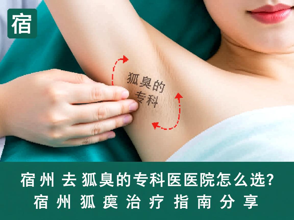宿州去狐臭的专科医院怎么选?宿州狐臭治疗指南分享 宿州去狐臭的专科医院怎么选?宿州狐臭治疗指南分享