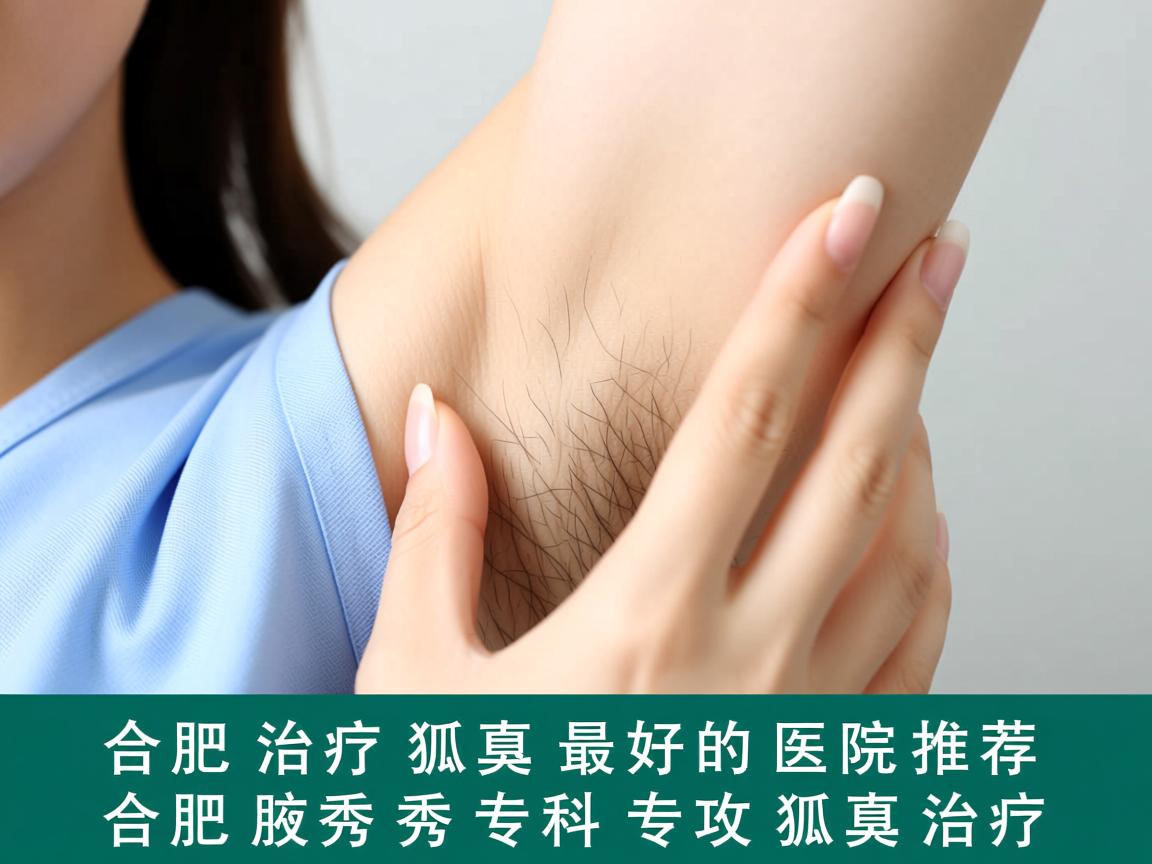 在合肥治疗狐臭最好的医院推荐，合肥腋秀专科专攻狐臭治疗