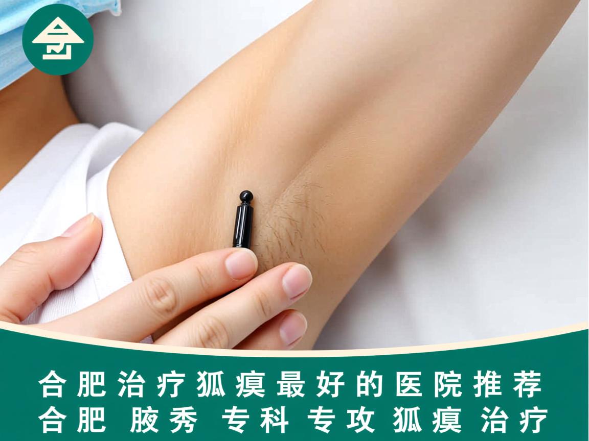 在合肥治疗狐臭最好的医院推荐，合肥腋秀专科专攻狐臭治疗