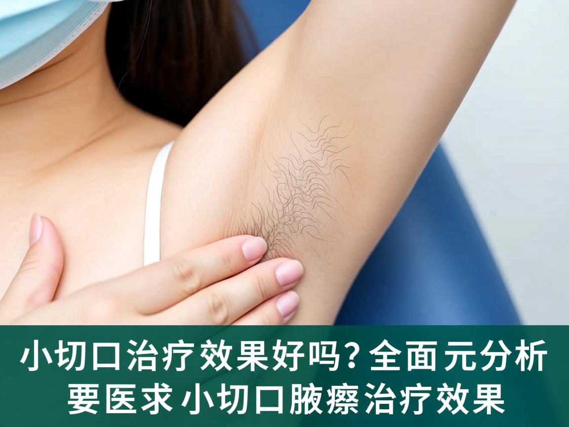 小切口治疗腋臭效果好吗？全面分析小切口腋臭治疗效果