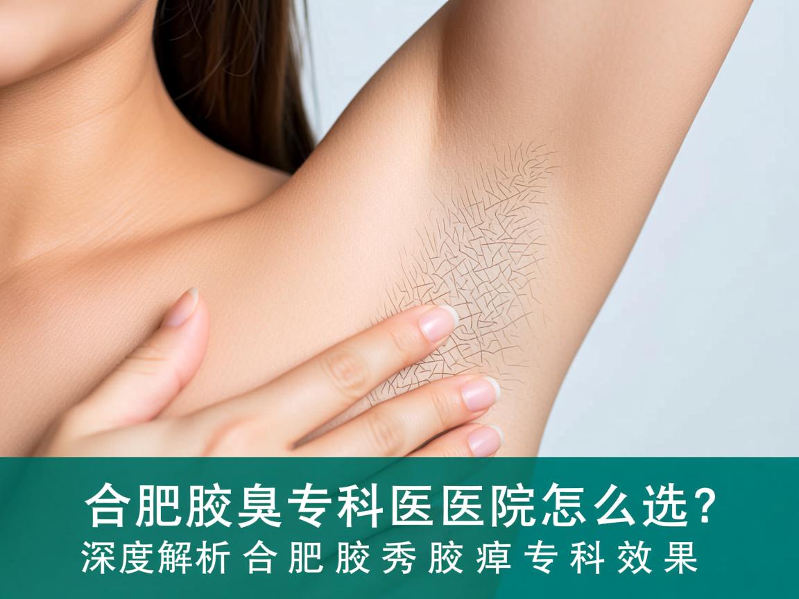 合肥腋臭专科医院怎么选？深度解析合肥腋秀腋臭专科效果