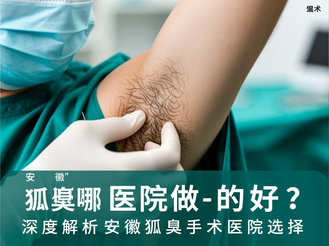 安徽狐臭手术哪个医院做的好？深度解析安徽狐臭手术医院选择