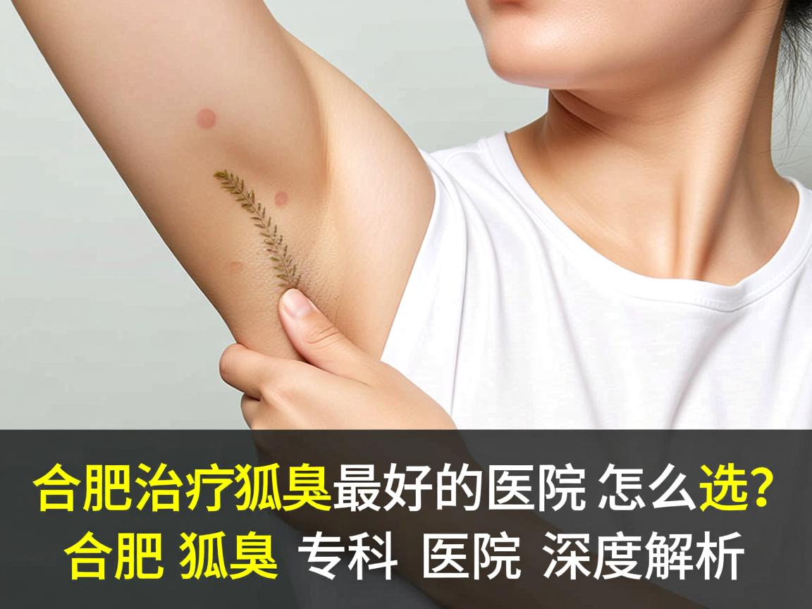 合肥治疗狐臭最好的医院怎么选？合肥狐臭专科医院深度解析