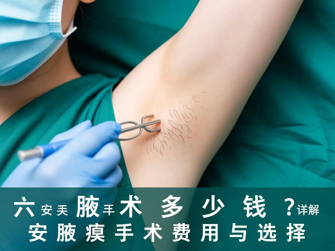 六安腋臭手术多少钱？详解六安腋臭手术费用与选择