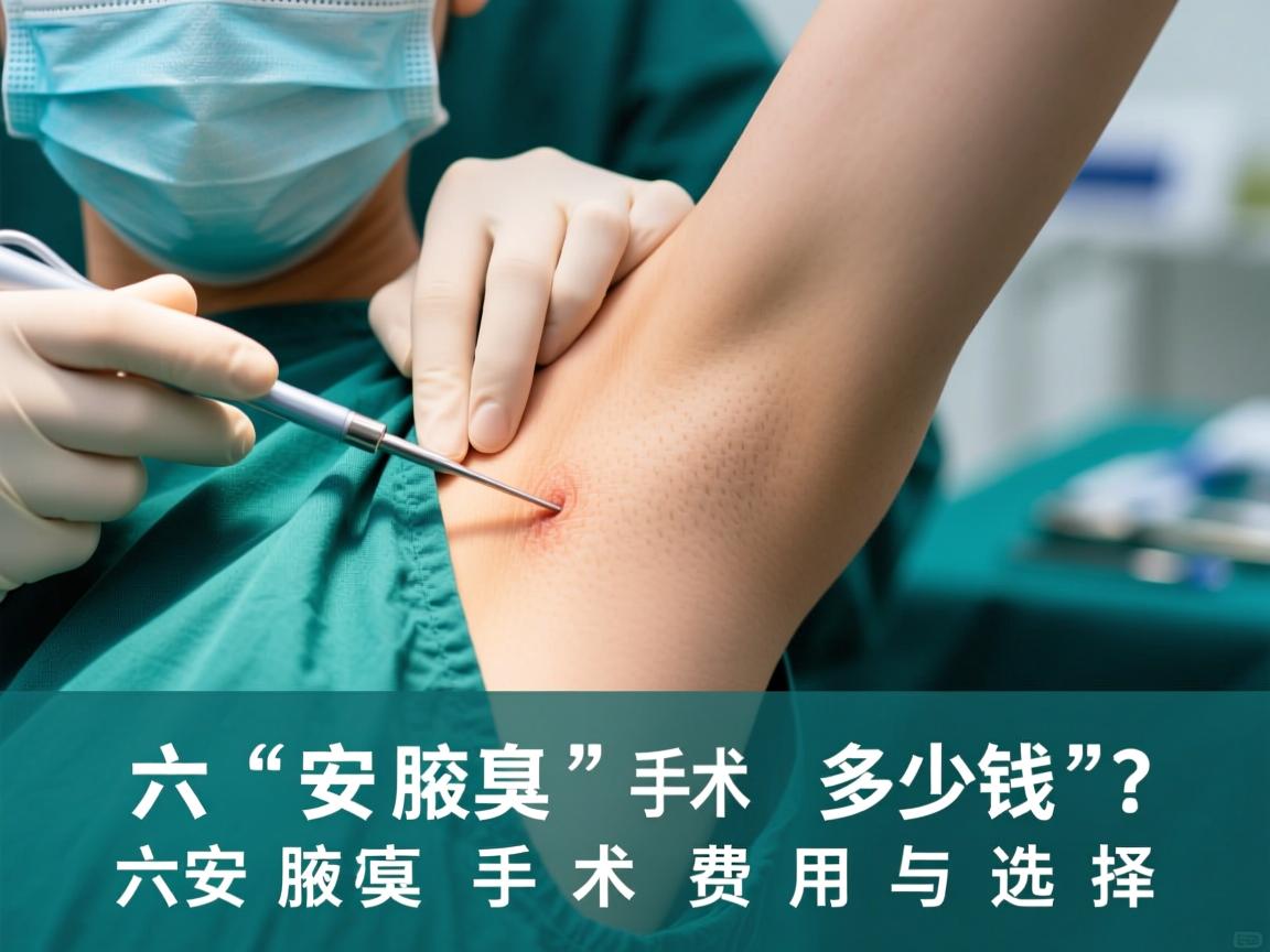 六安腋臭手术多少钱？详解六安腋臭手术费用与选择