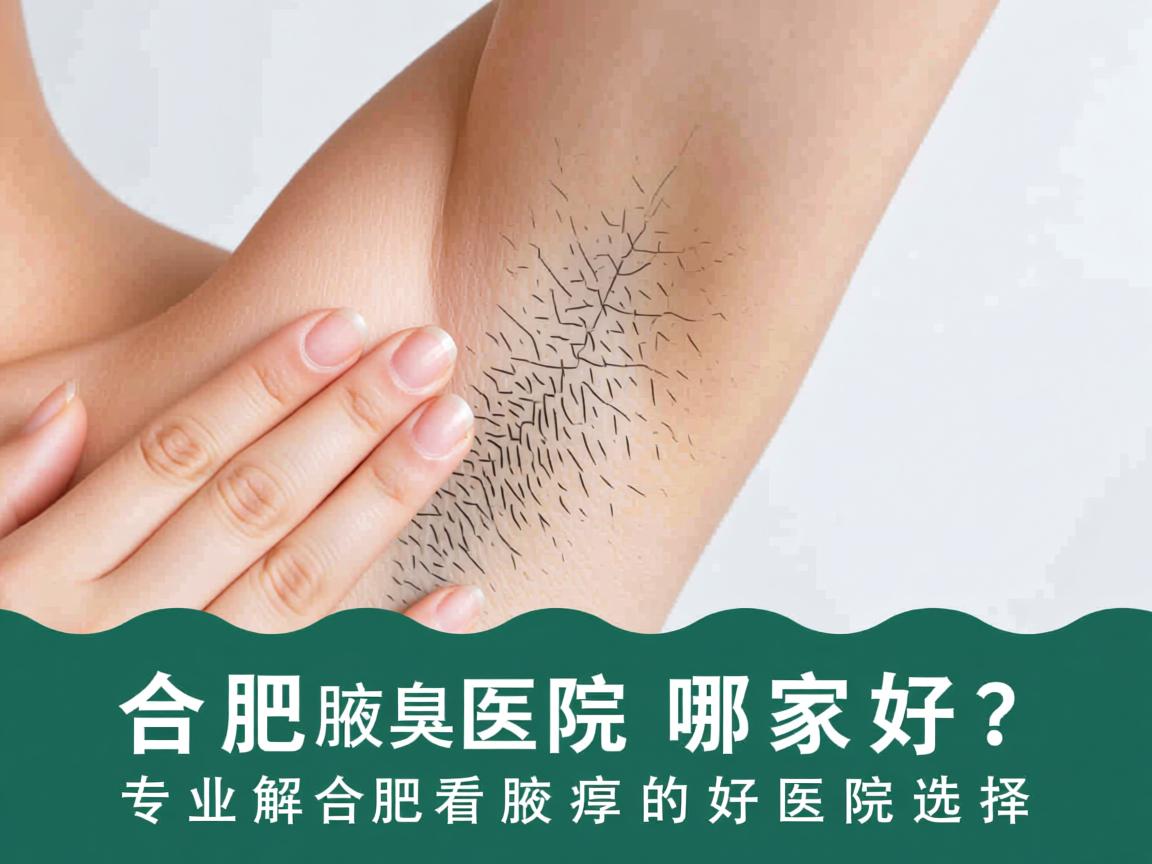 合肥腋臭医院哪家好？专业解析合肥看腋臭的好医院选择