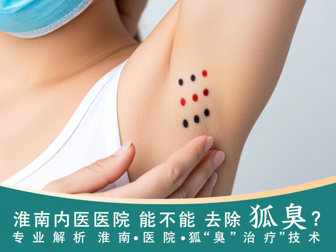 淮南医院能不能去除狐臭？专业解析淮南医院狐臭治疗技术