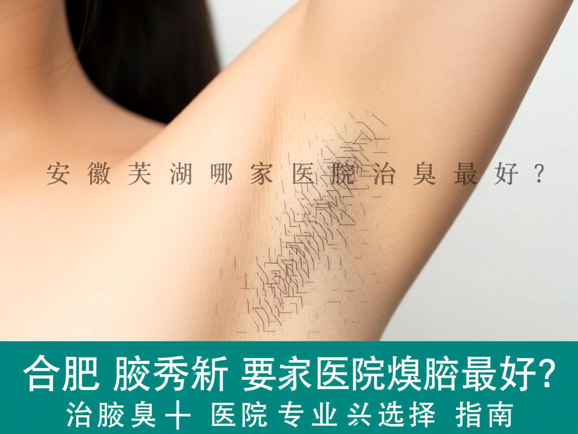 合肥腋秀解析,安徽芜湖哪家医院治腋臭最好?治腋臭医院专业选择指南 合肥腋秀解析,安徽芜湖哪家医院治腋臭最好?治腋臭医院专业选择指南