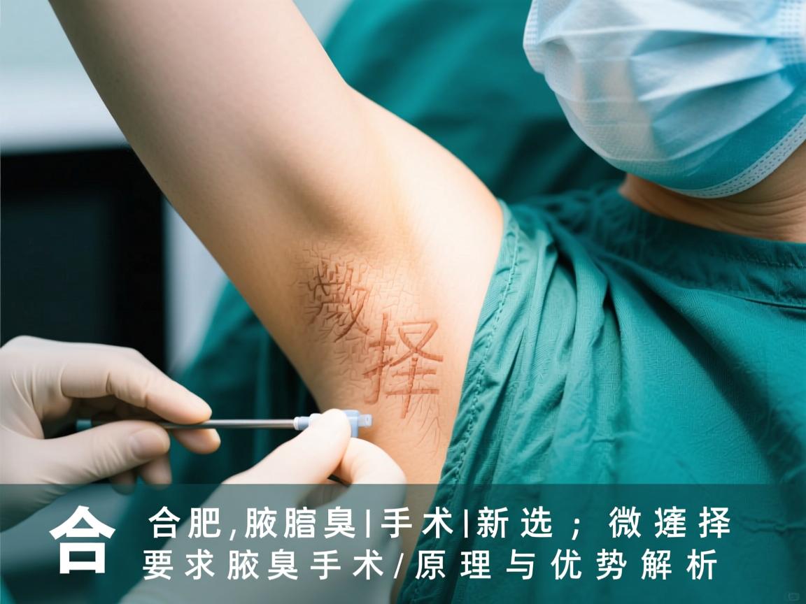 合肥腋臭手术新选择，微波腋臭手术的原理与优势解析