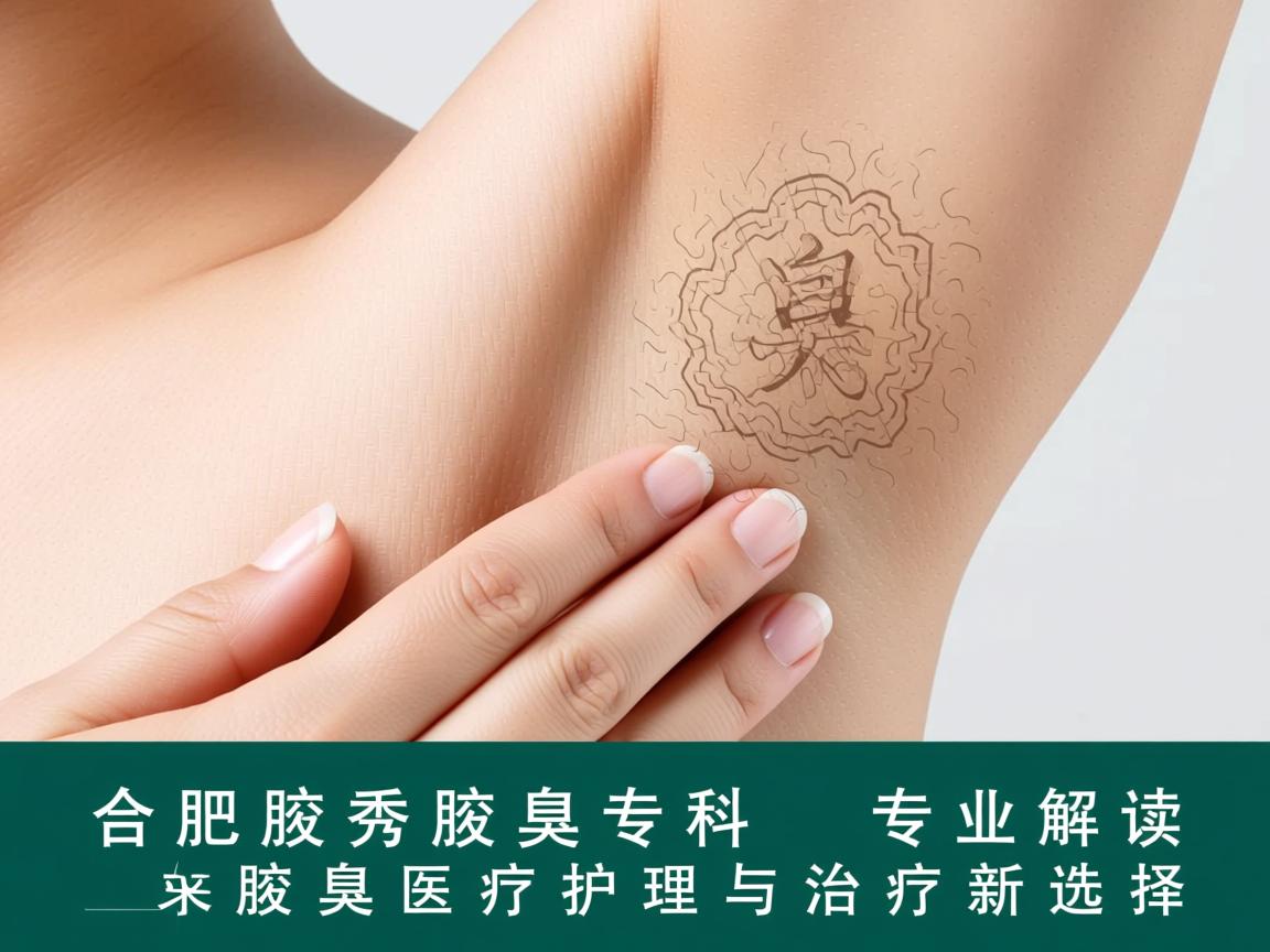 合肥腋秀腋臭专科，专业解读腋臭医疗护理与治疗新选择