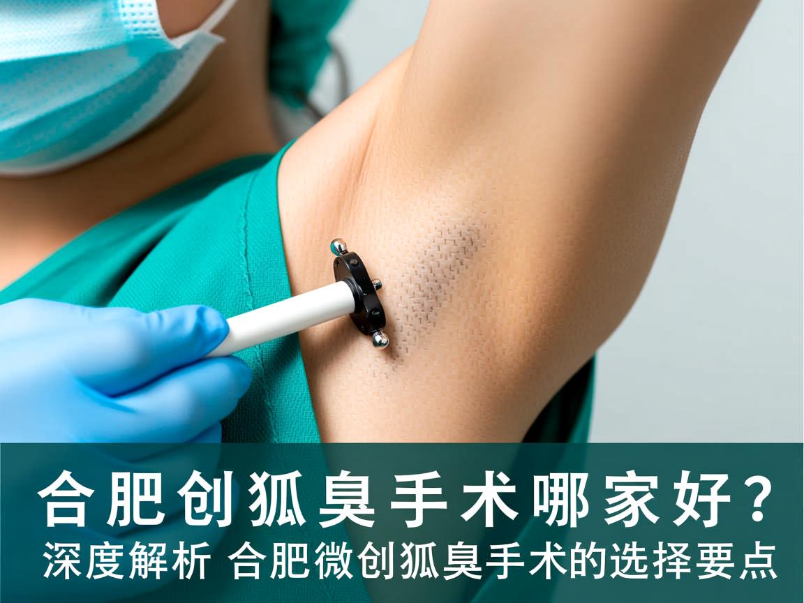 合肥微创狐臭手术哪家好？深度解析合肥微创狐臭手术的选择要点