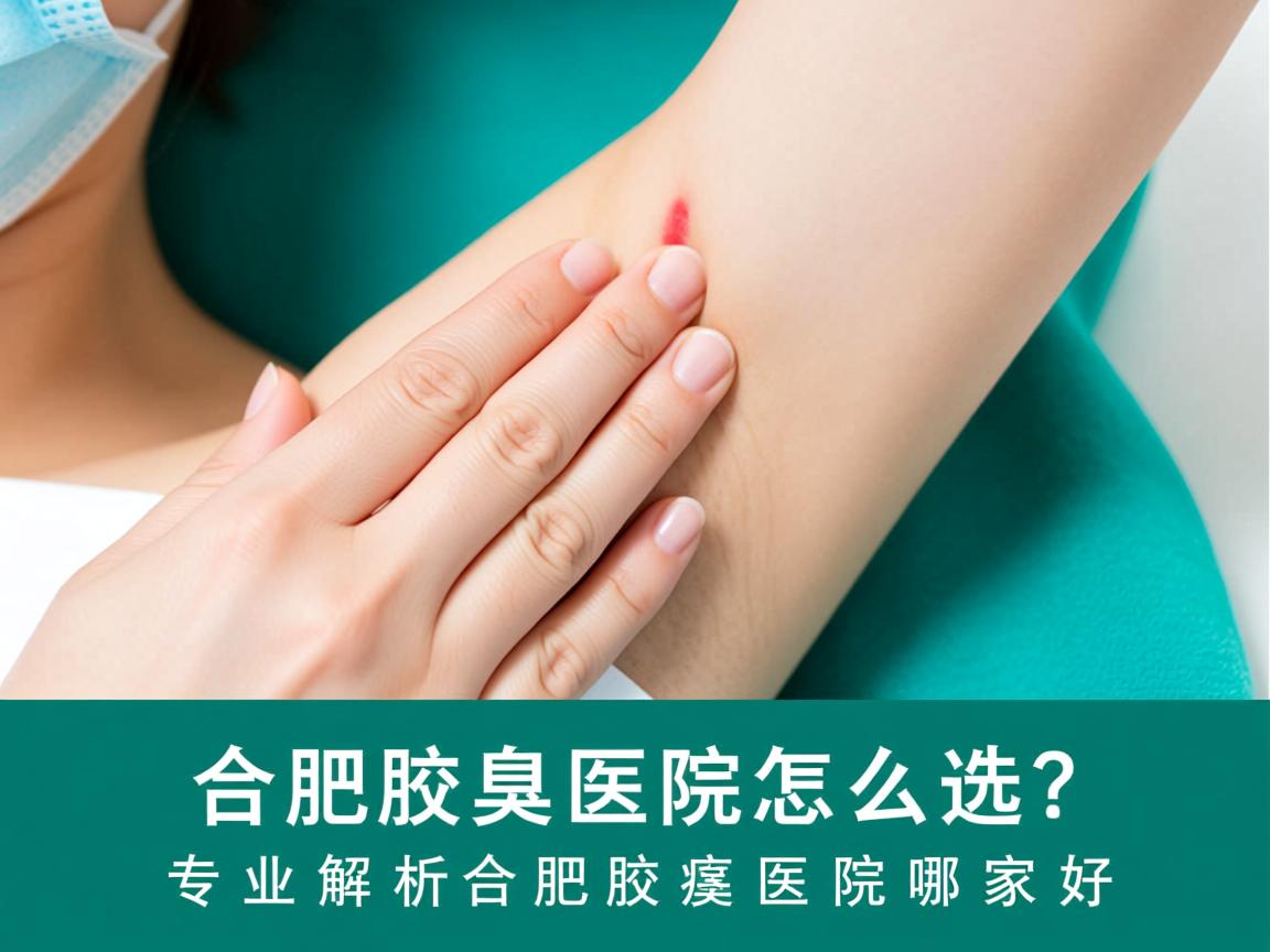 合肥腋臭医院怎么选？专业解析合肥腋臭医院哪家好