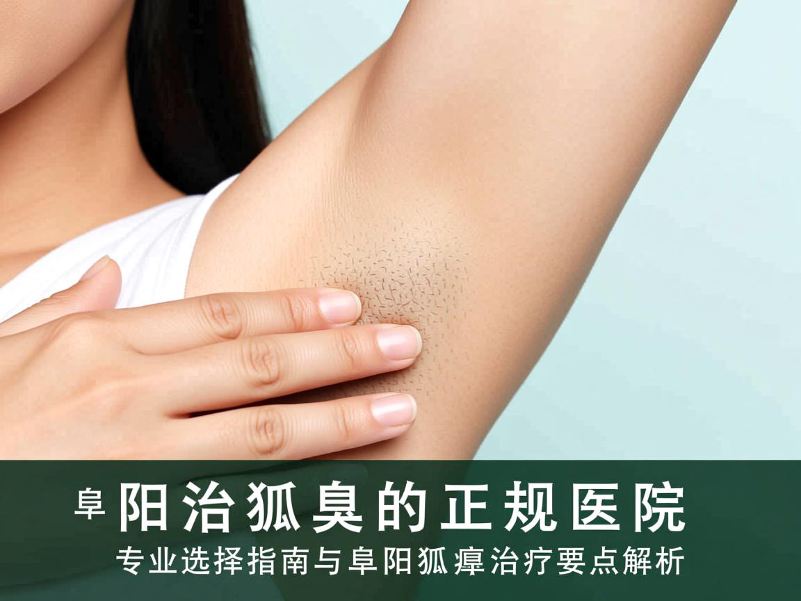 阜阳治狐臭的正规医院,专业选择指南与阜阳狐臭治疗要点解析 阜阳治狐臭的正规医院,专业选择指南与阜阳狐臭治疗要点解析