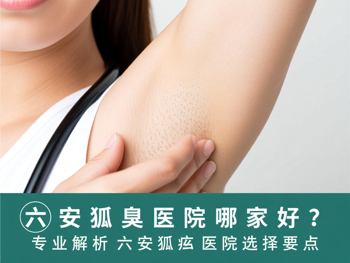 六安狐臭医院哪家好？专业解析六安狐臭医院选择要点