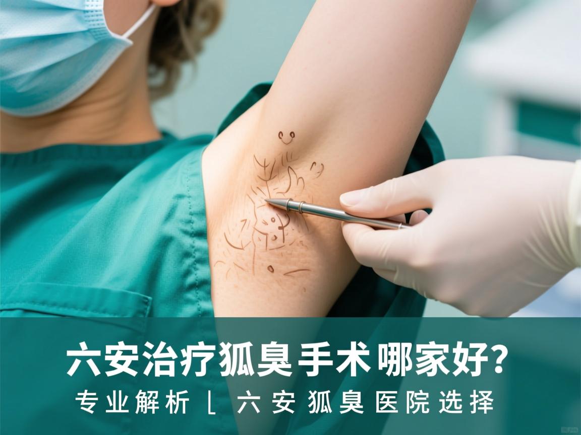 六安治疗狐臭手术哪家好？专业解析六安狐臭医院选择