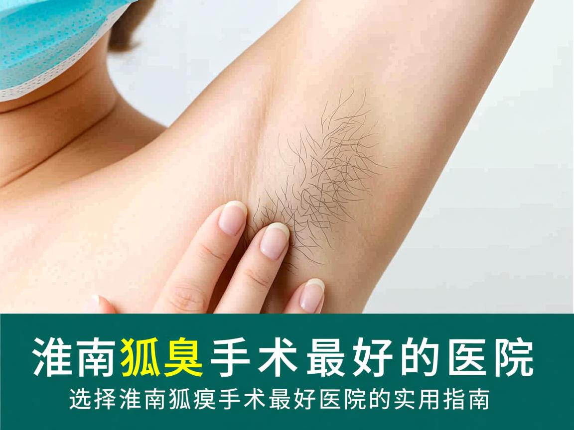 淮南狐臭手术最好的医院，选择淮南狐臭手术最好医院的实用指南