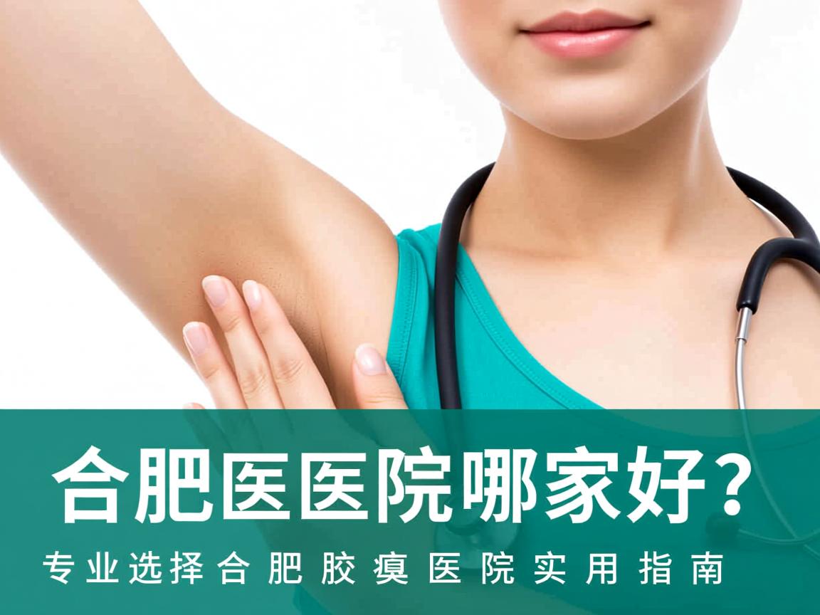 合肥腋臭医院哪家好？专业选择合肥腋臭医院的实用指南