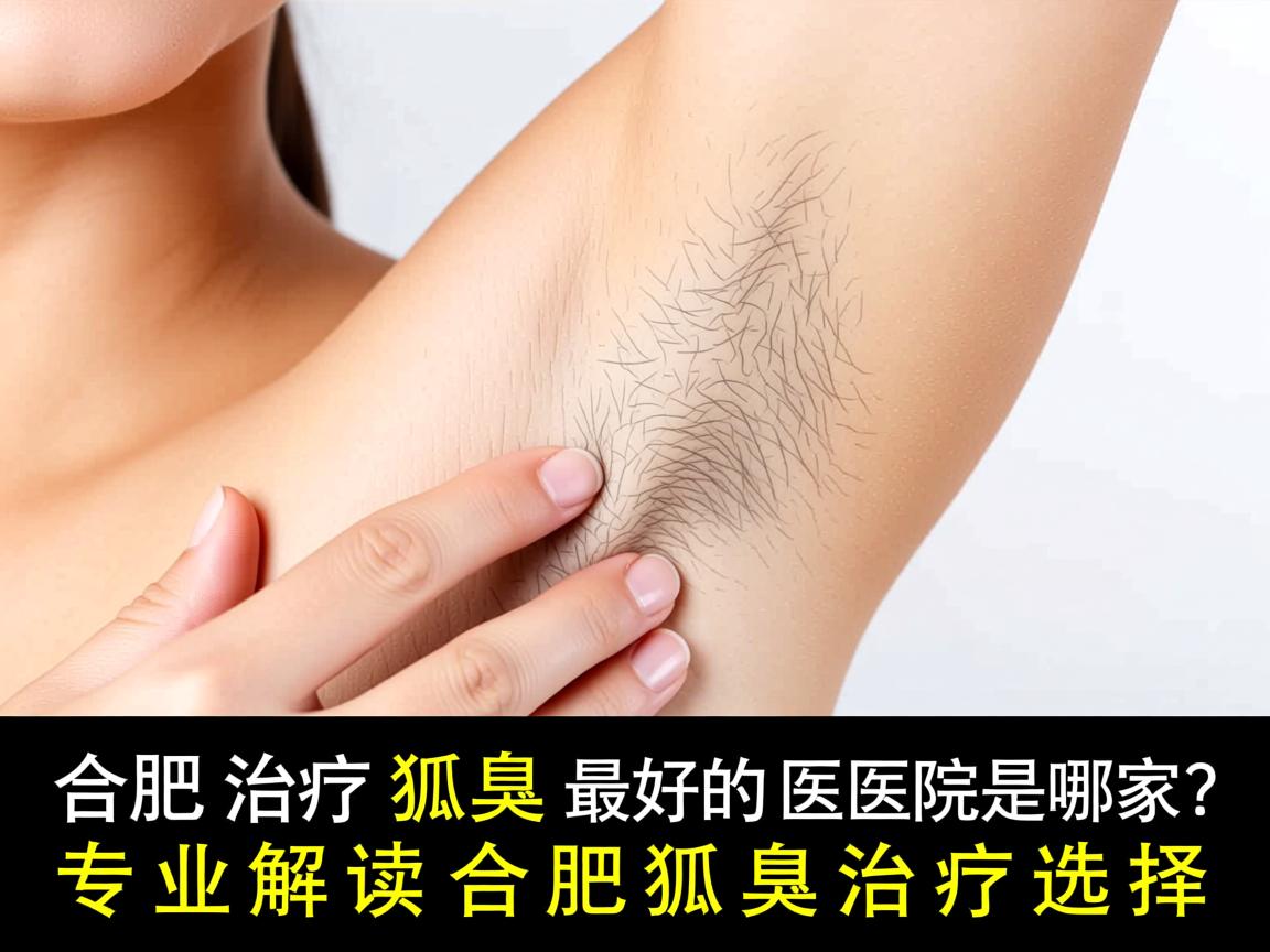 合肥治疗狐臭最好的医院是哪家？专业解读合肥狐臭治疗选择
