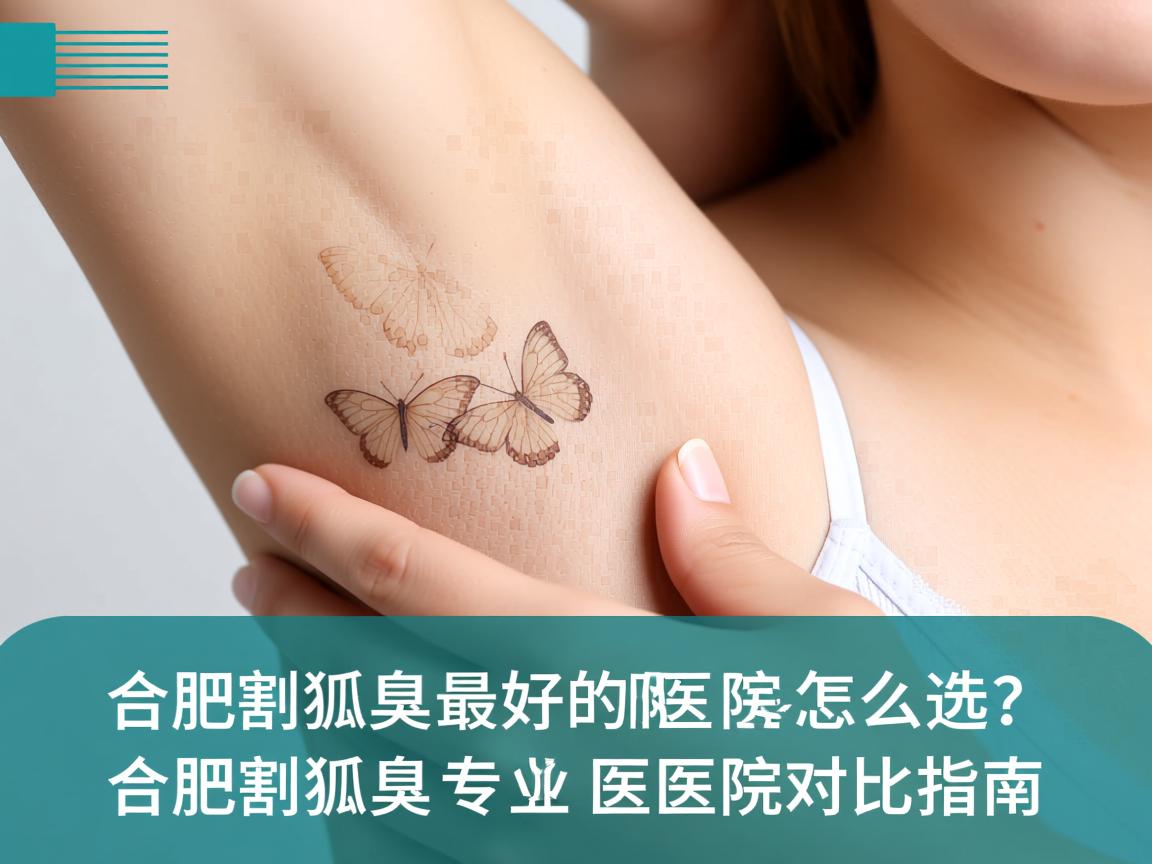 合肥割狐臭最好的医院怎么选？合肥割狐臭专业医院对比指南