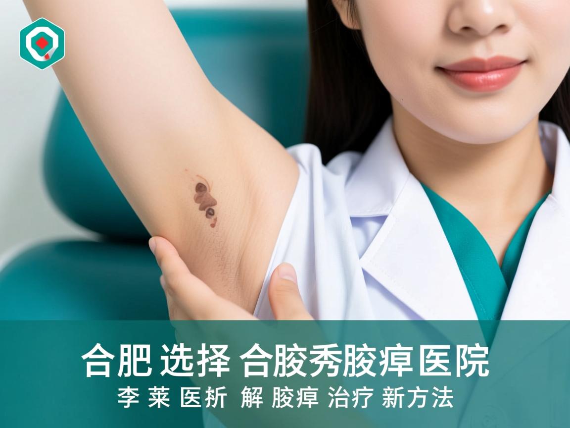 腋臭治疗选择，合肥腋秀腋臭医院李茹医生解析腋臭治疗新方法
