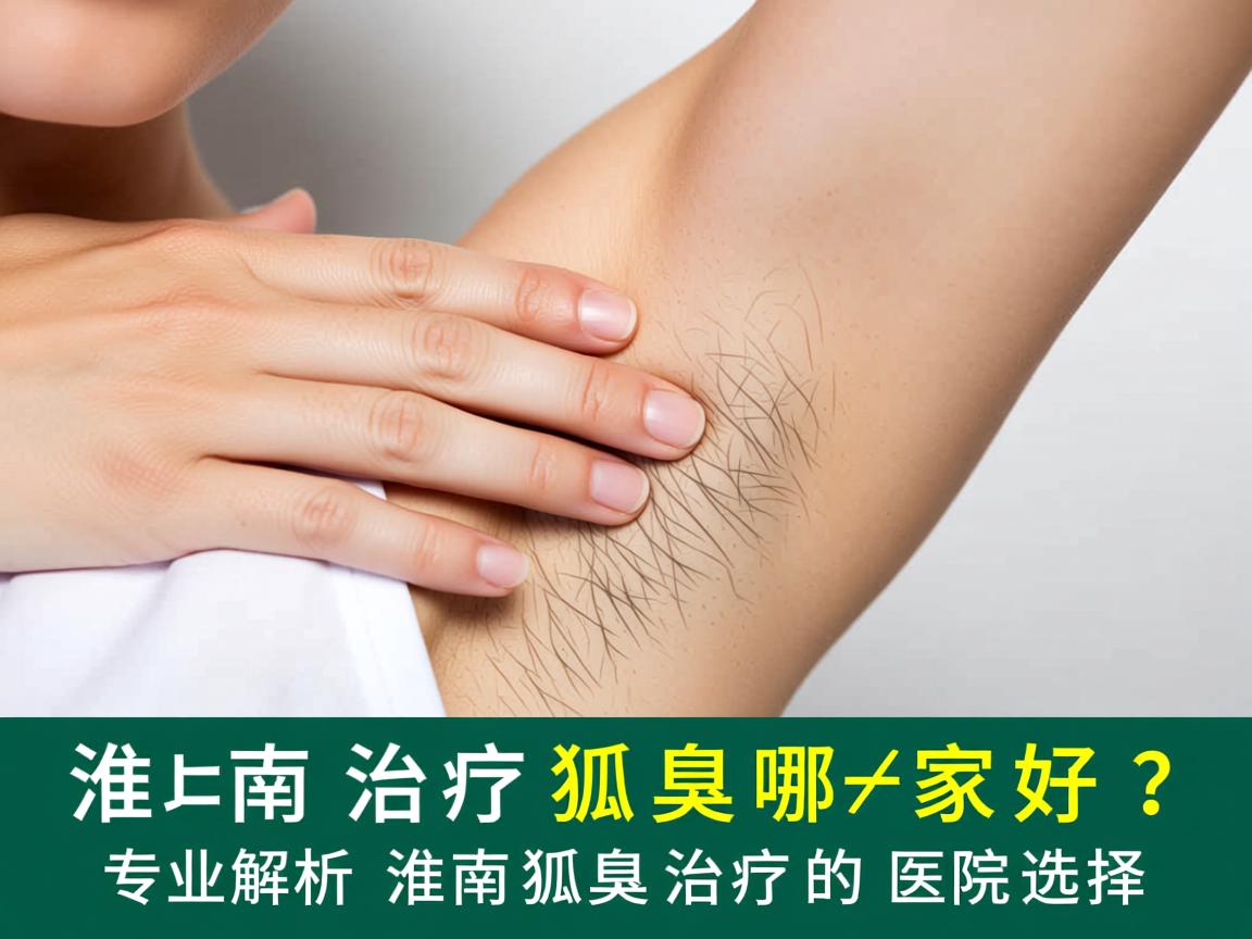 淮南治疗狐臭哪家好？专业解析淮南狐臭治疗的医院选择