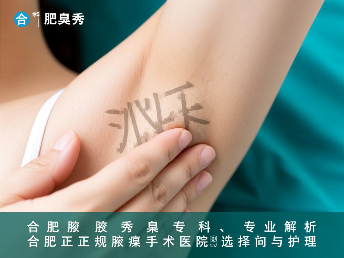 合肥腋秀腋臭专科，专业解析合肥正规腋臭手术医院的选择与护理