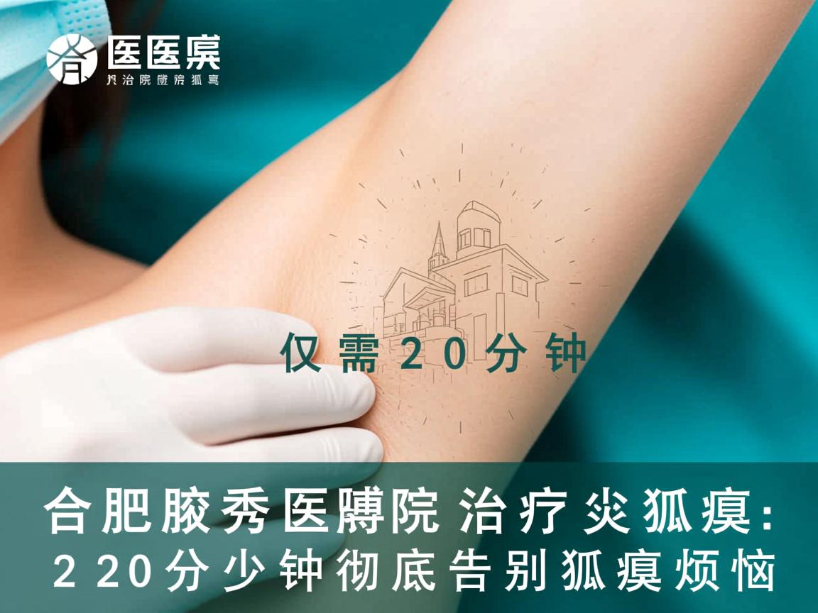 合肥腋秀医院治疗狐臭仅需20分钟，20分钟彻底告别狐臭烦恼