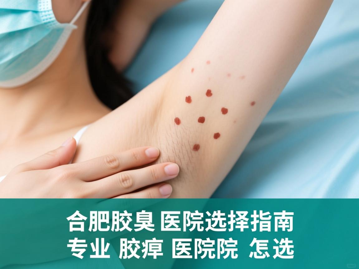 合肥腋臭医院选择指南，专业腋臭医院怎么选