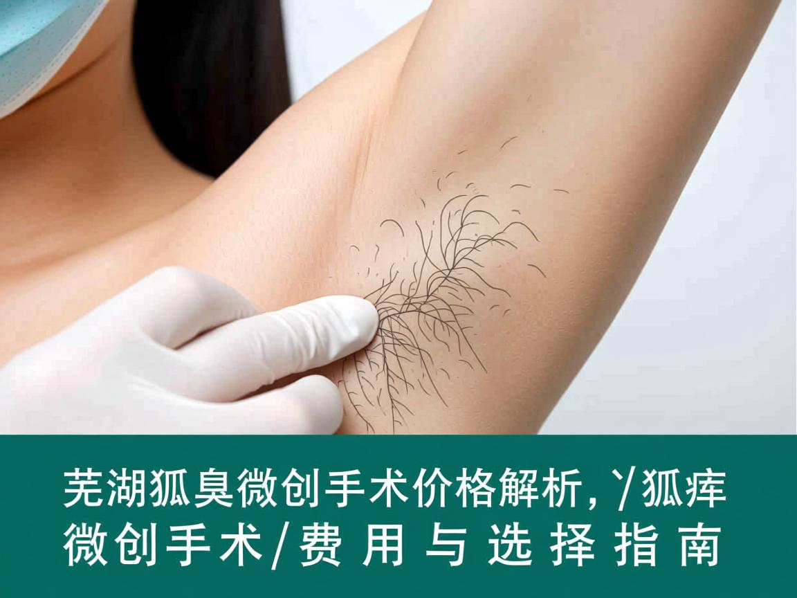 芜湖狐臭微创手术价格解析，狐臭微创手术的费用与选择指南