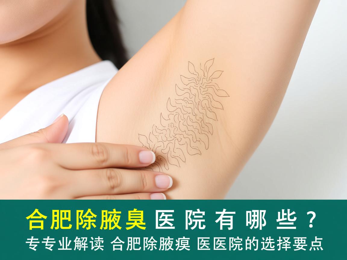 合肥除腋臭医院有哪些？专业解读合肥除腋臭医院的选择要点