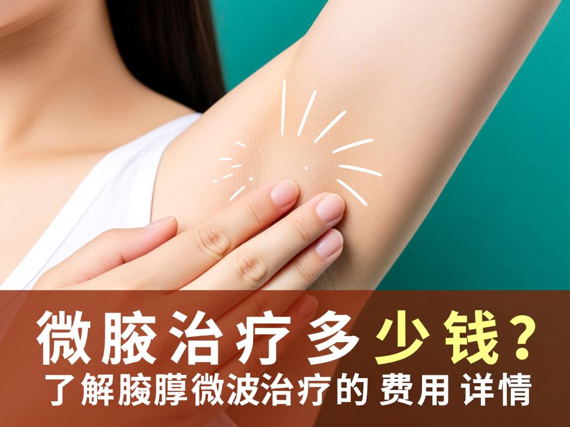 腋臭微波治疗多少钱？了解腋臭微波治疗的费用详情