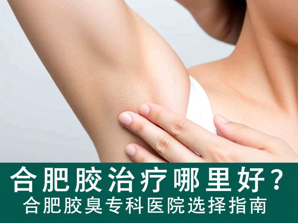 合肥腋臭治疗哪里好？合肥腋臭专科医院选择指南