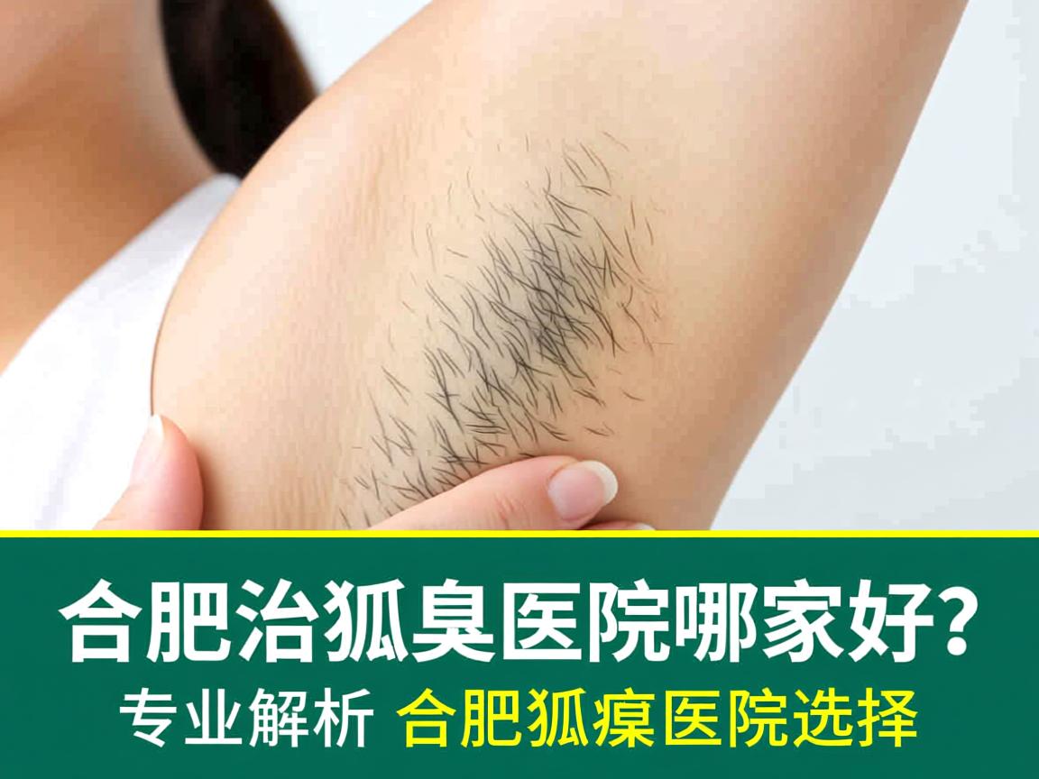 合肥治狐臭医院哪家好？专业解析合肥狐臭医院选择