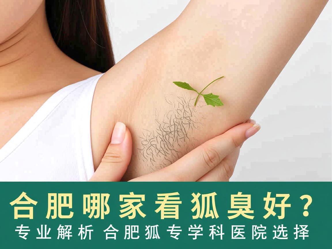 合肥哪家看狐臭好？专业解析合肥狐臭专科医院选择