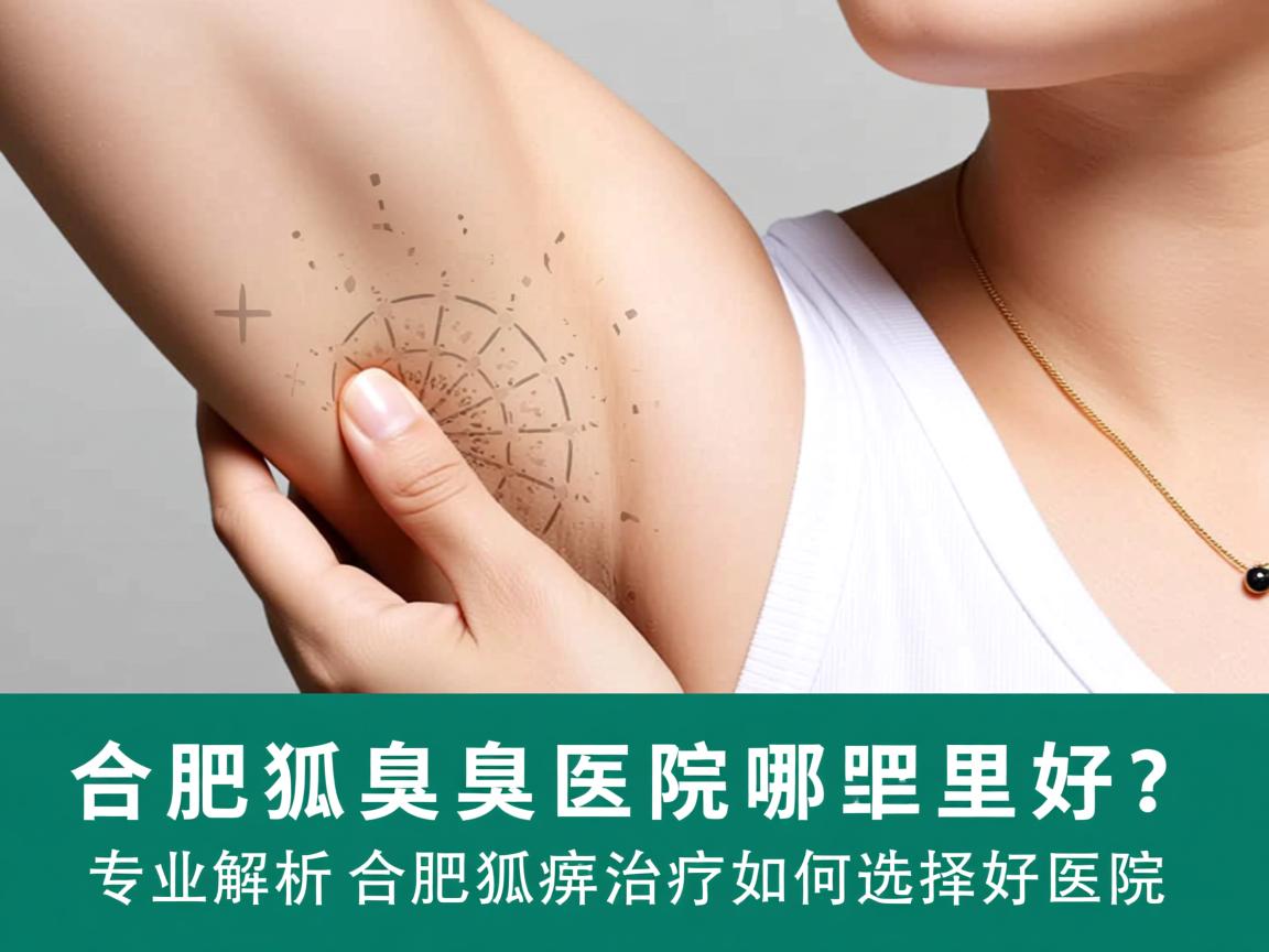 合肥狐臭医院哪里好？专业解析合肥狐臭治疗如何选择好医院