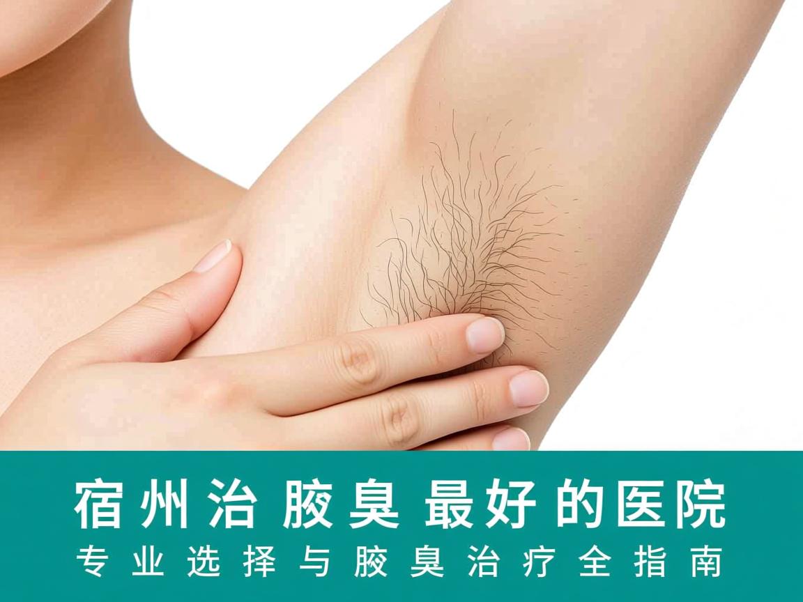 宿州治疗腋臭最好的医院，专业选择与腋臭治疗全指南