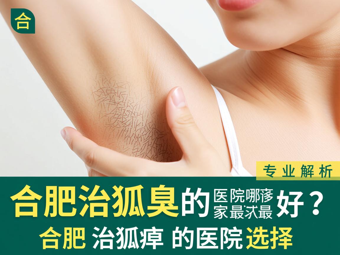 合肥治狐臭的医院哪家最好？专业解析合肥治狐臭的医院选择