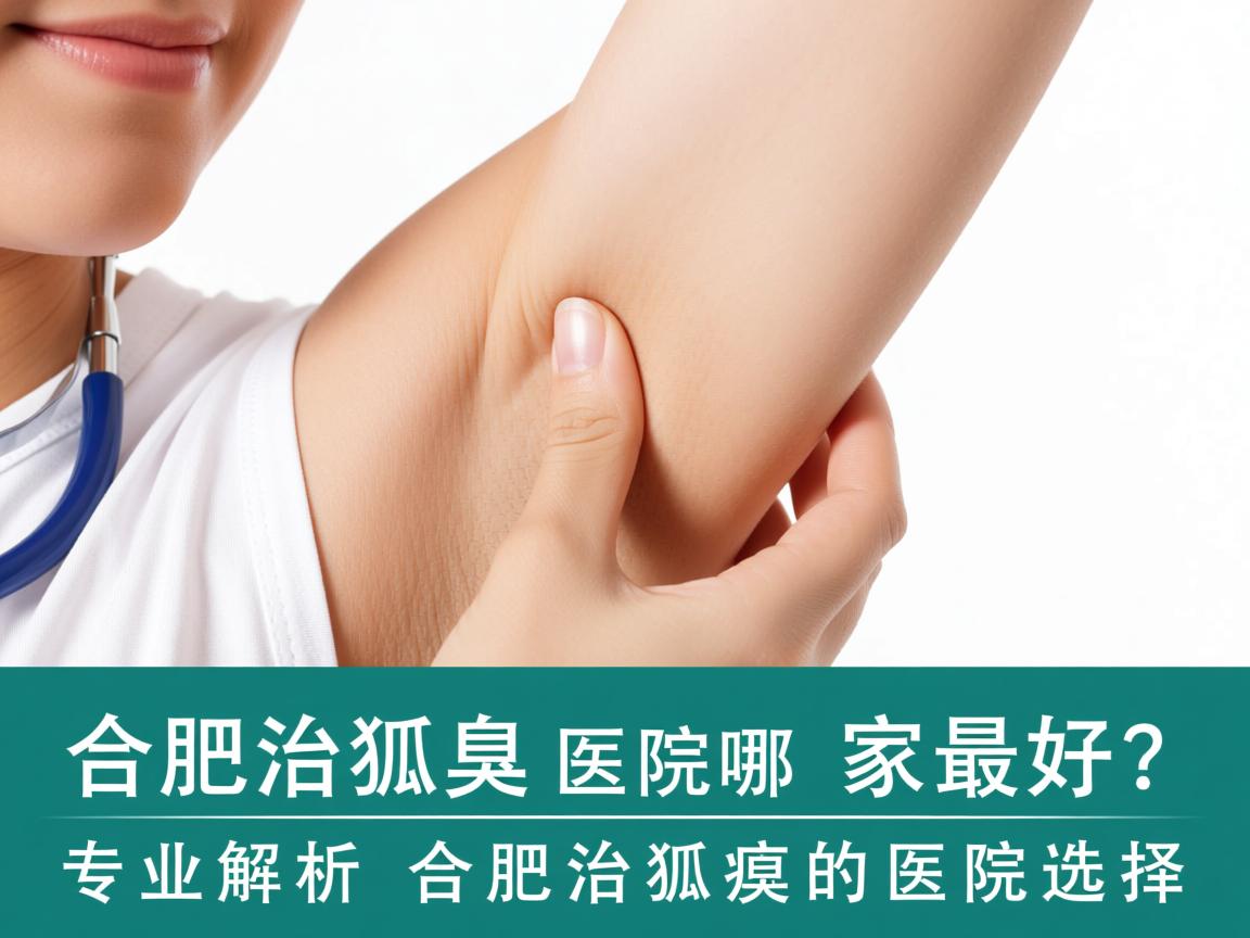 合肥治狐臭的医院哪家最好？专业解析合肥治狐臭的医院选择
