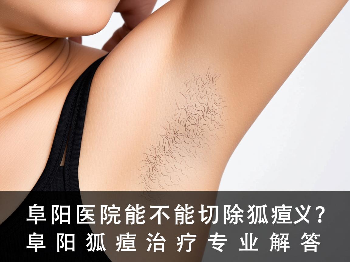 阜阳医院能不能切除狐臭？阜阳狐臭治疗专业解答