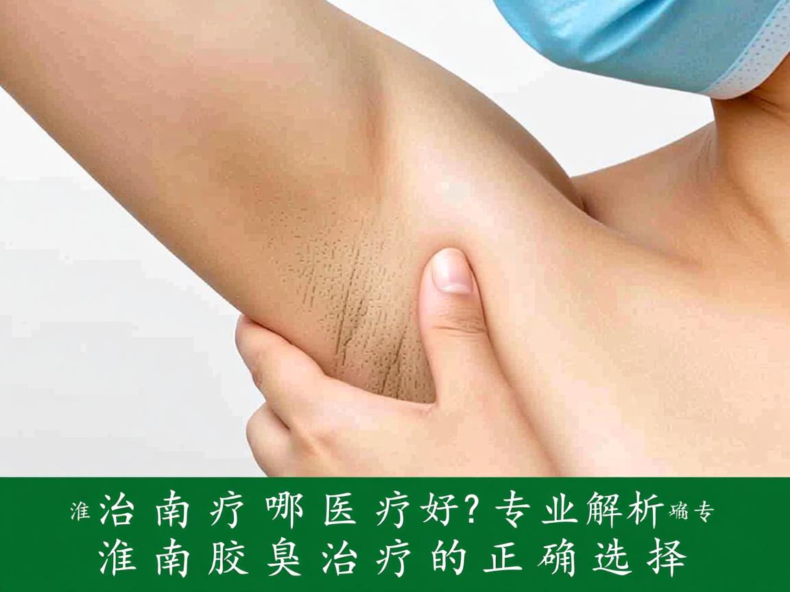 淮南治疗腋臭哪里好？专业解析淮南腋臭治疗的正确选择