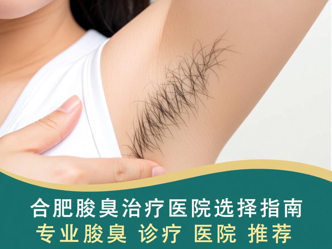 合肥腋臭治疗医院选择指南，专业腋臭诊疗医院推荐