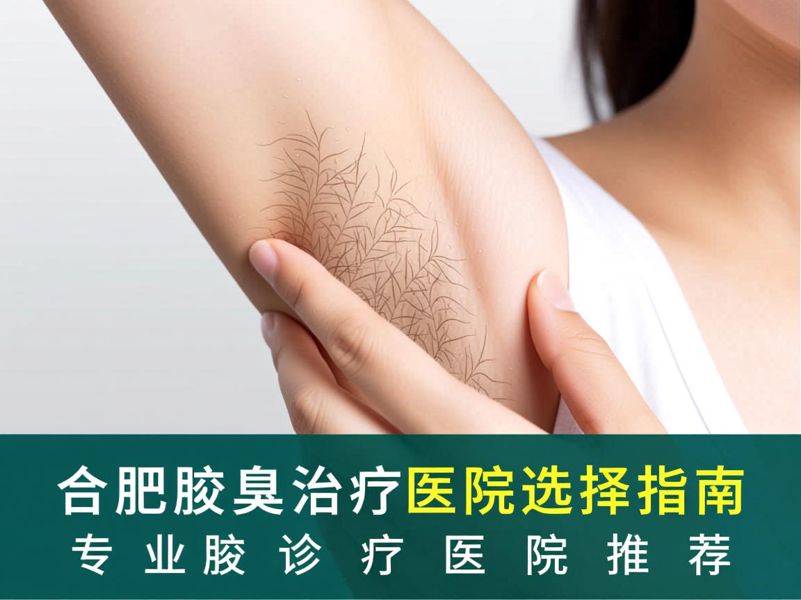 合肥腋臭治疗医院选择指南，专业腋臭诊疗医院推荐
