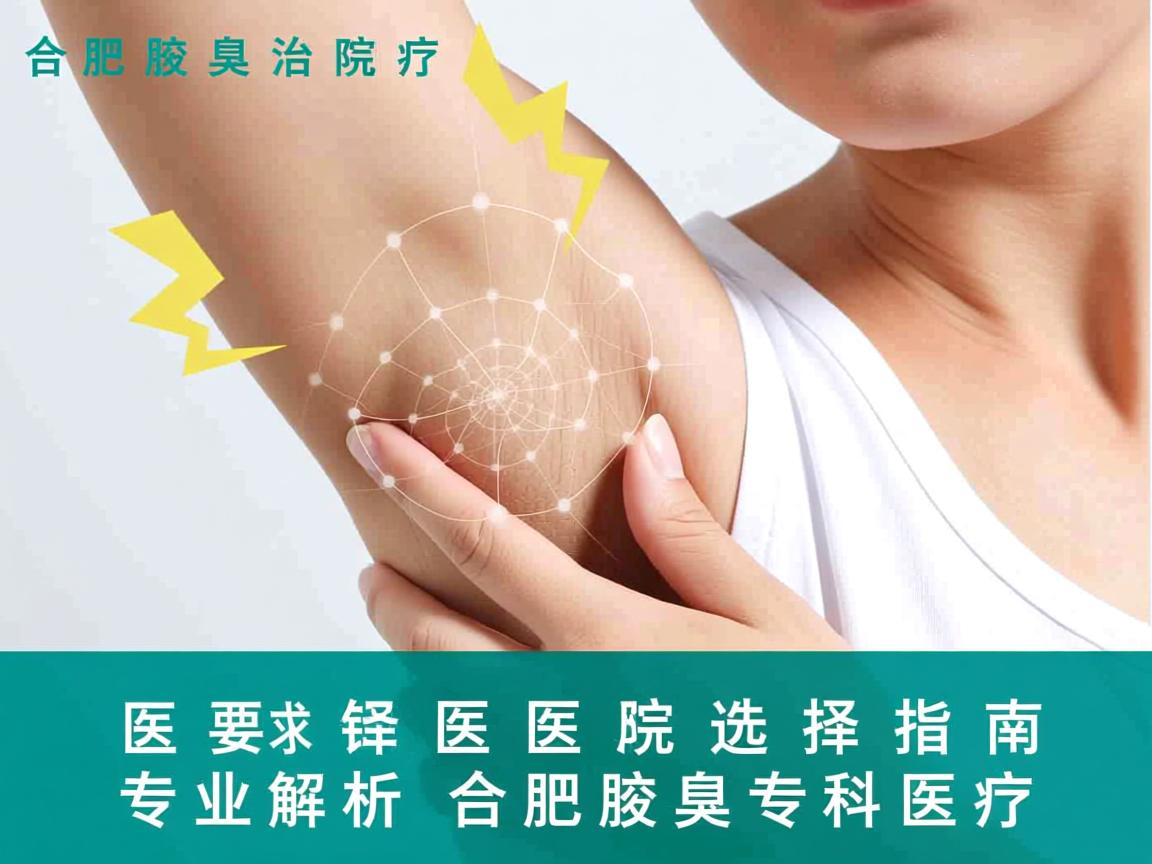 合肥腋臭治疗医院选择指南，专业解析合肥腋臭专科医疗