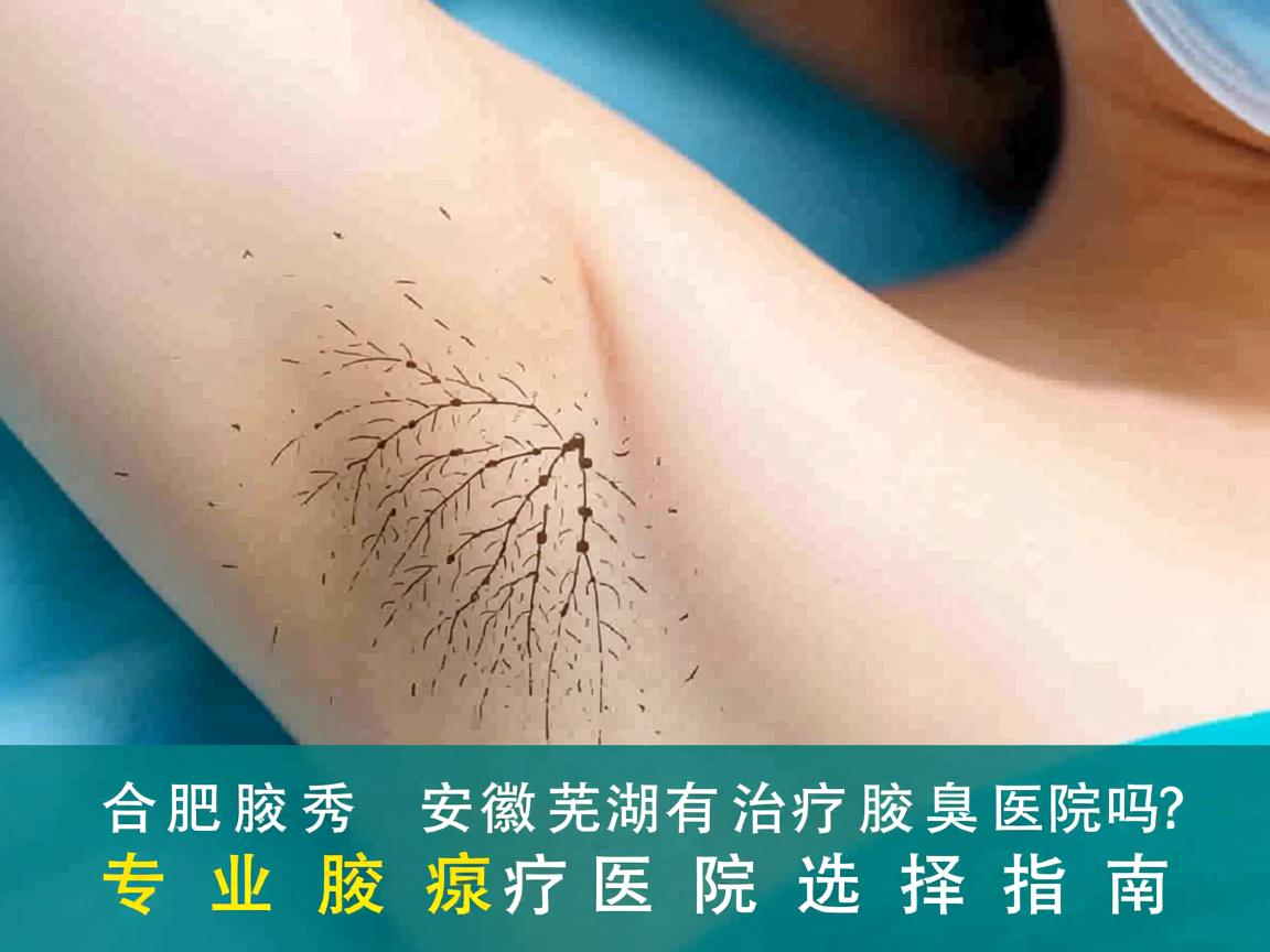 合肥腋秀解析，安徽芜湖有治疗腋臭的医院吗？专业腋臭治疗医院选择指南
