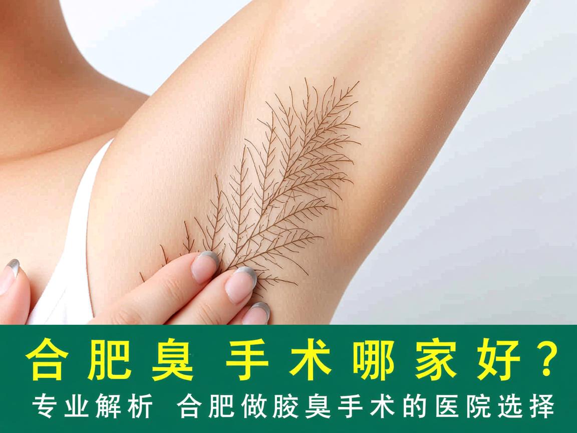 合肥腋臭手术哪家好？专业解析合肥做腋臭手术的医院选择